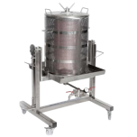 Waterpress 120l, stainless steel with metal airvalve