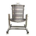 Waterpress 90l, stainless steel, with tilt frame