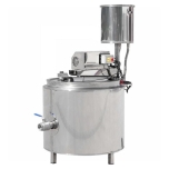 Pasteurizer, boiler for dairy products 142L with mixer