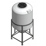 Tank 1500l natural color tank with drain 2 + stand