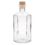 Glass bottle 500ml Jimmy transparent