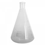 Laborglas Erlenmeyer 5000 ml, hitzebeständig