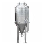 Refrigerated isobaric fermenter 650 L, stainless steel