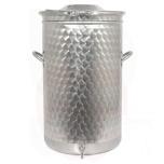 Stainless steel Tank 200l with conical lid