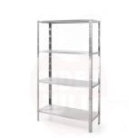 Rack 1000x400x1800(mm), stainless steel, foldable legs