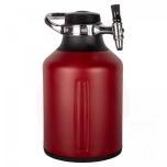 Gāzēšanas iekārta GrowlerWerks uKeg Go Big 128 Chili, 3,8 L, sarkana