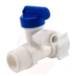 Valve for filter system DuoTight 6.35mm (1/4") + male-female thread